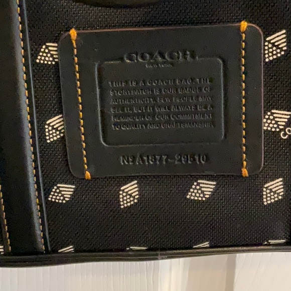 Black Polka Dot briefcase - Picture 2 of 3